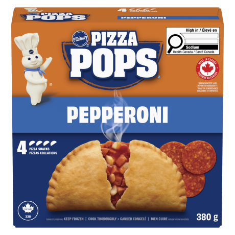Pepperoni and Bacon Pizza Snack | Pizza Pops
